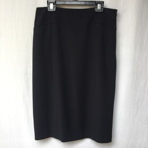 EUC Jigsaw Black Pencil Skirt Sz6